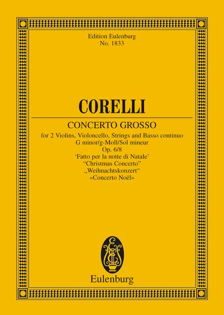 12 Concerti grossi Op. 6 (Study score)