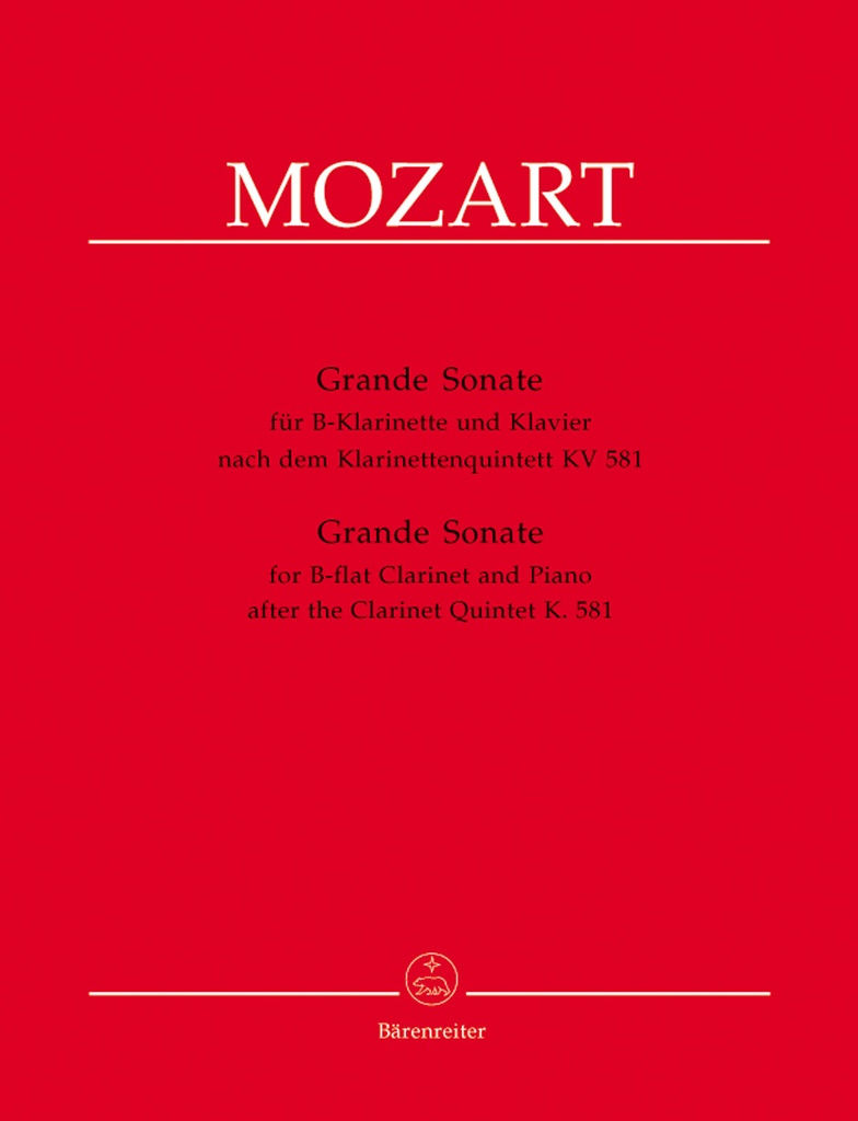 Grande Sonate, nach KV.581