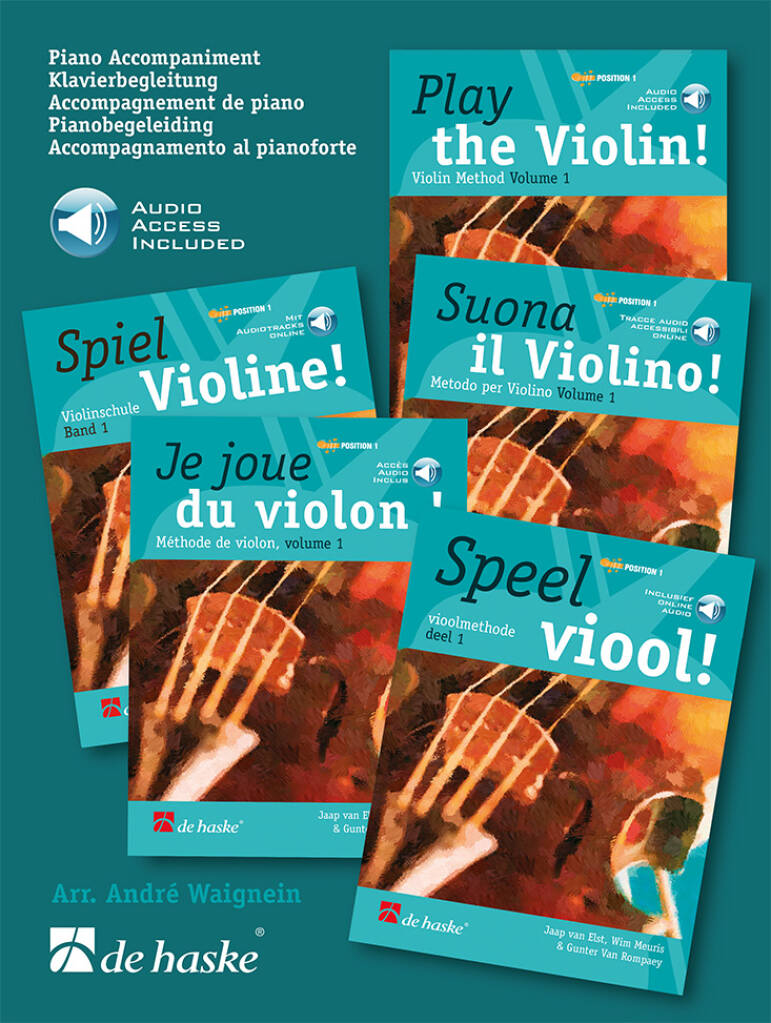 Speel Viool! - Deel 1 (Pianobegeleiding)