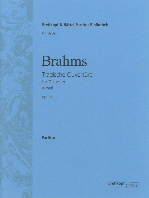 Tragic Overture in D minor, Op.81 (Full score)