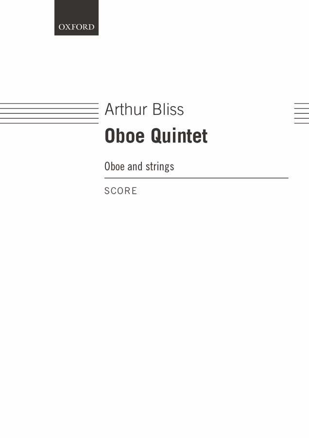 Quintet for Oboe and Strings (Score)