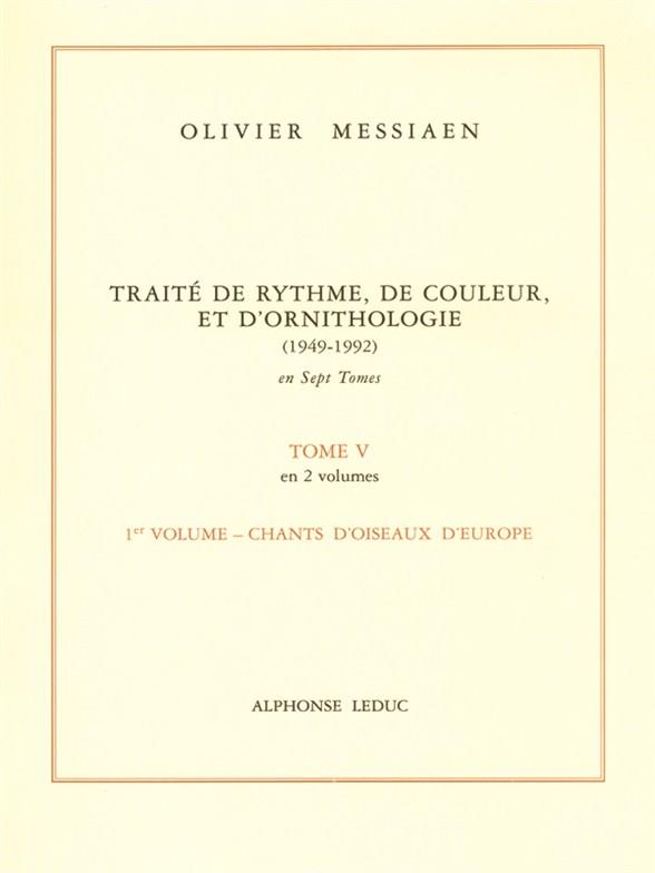 Traité de rythme, de couleur - Vol.5/1