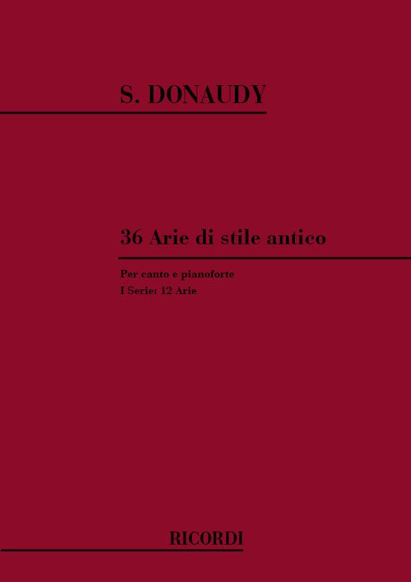 36 Arie di stile antico – Vol.1
