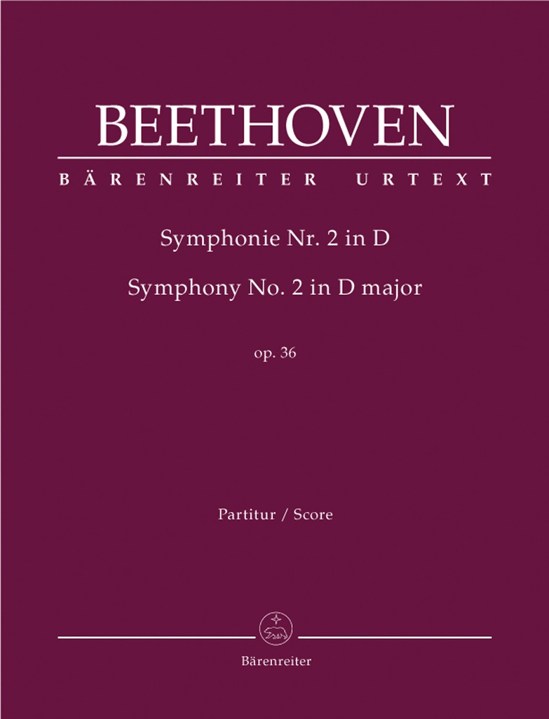 Symphony No.2 D major, Op.36 (Full score)