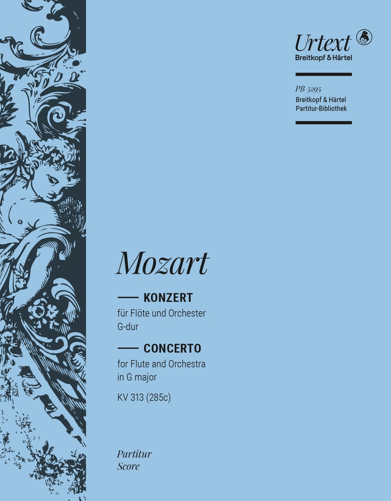 Flute Concerto [No. 1] in G major, KV.313 (285c) (Full score)