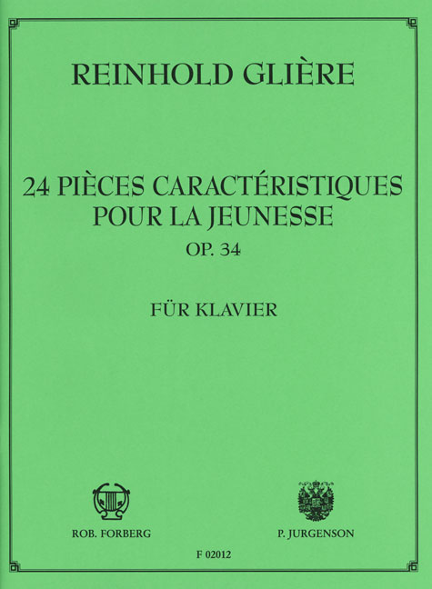 24 Pieces caracteristiques pour la jeunesse