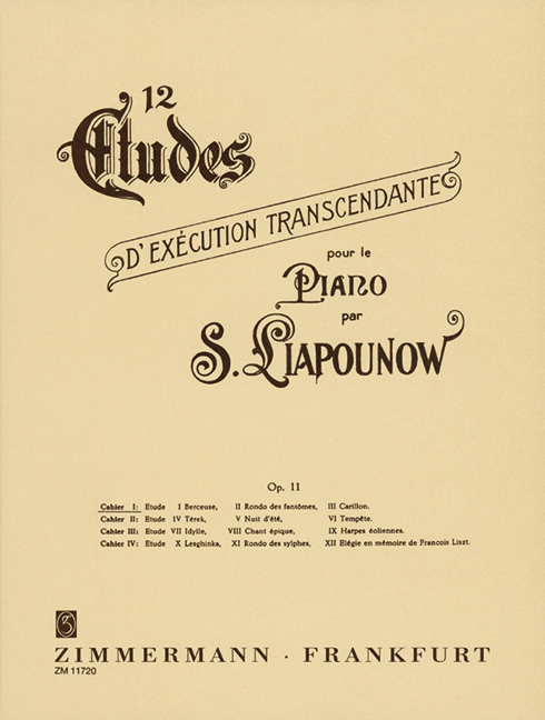 12 Etudes, Op.11 - Vol.1