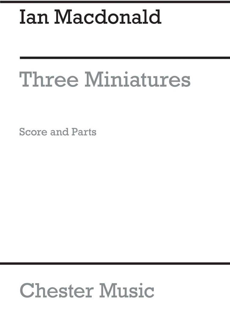 3 Miniatures