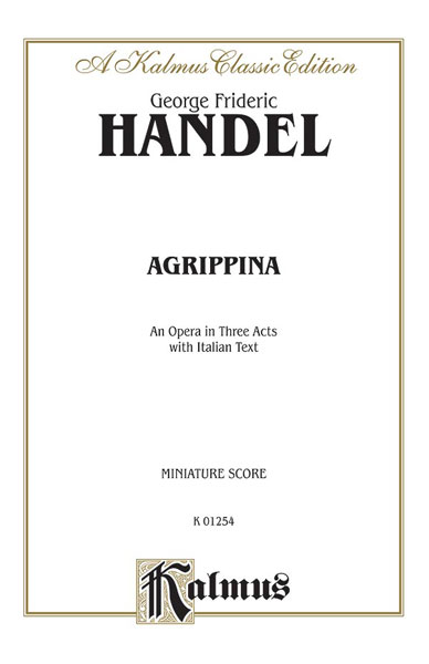 Agrippina (Miniature score)