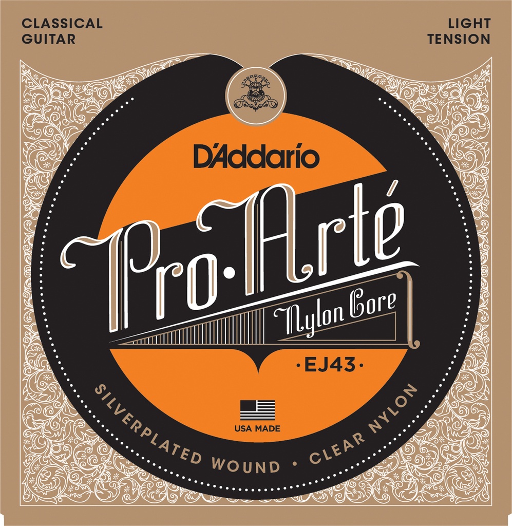 Snaren Pro Arté Nylon Gitaar EJ43 (Set, light tension)