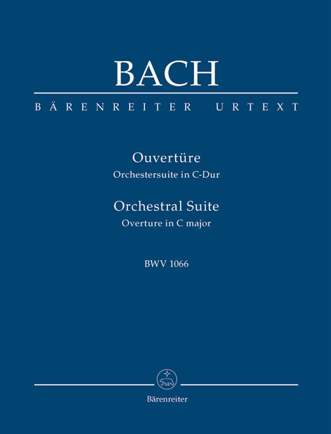 Ouverture C major, BWV.1066 (Study score)