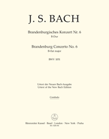 Brandenburg Concerto No.6 B flat-major, BWV.1051 (Cembalo)
