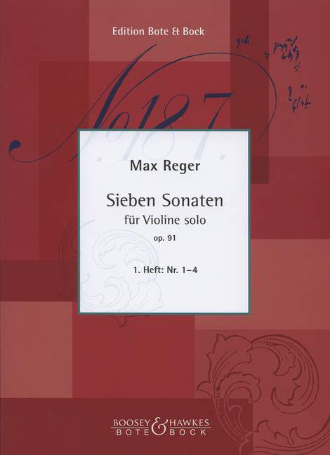 7 Sonaten, Op.91 - 1 (Nos.1-4)