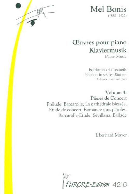 Piano Music - Vol.4 (Pieces de concert)