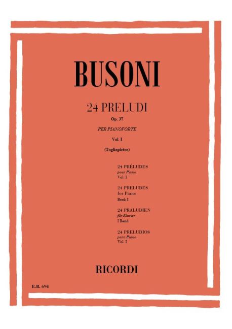 24 Preludi, Opus 37, Vol.1 (nrs.1-12)
