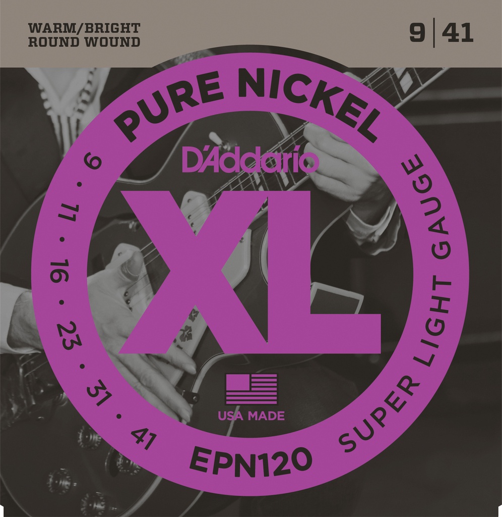 Snaren 09-41 XL Pure Nickel Electrische Gitaar (Super light)