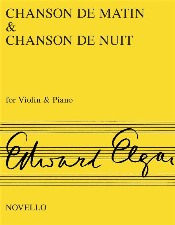Chanson de Matin & Chanson de Nuit, Op.15