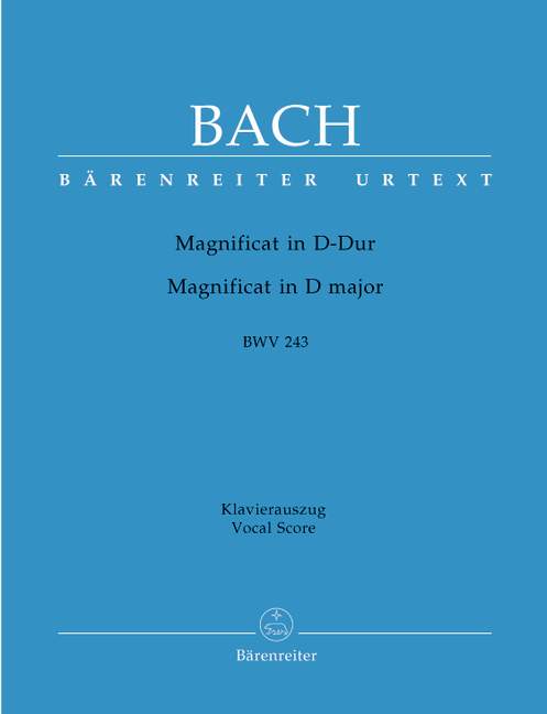 Magnificat D major, BWV.243 (Full score)