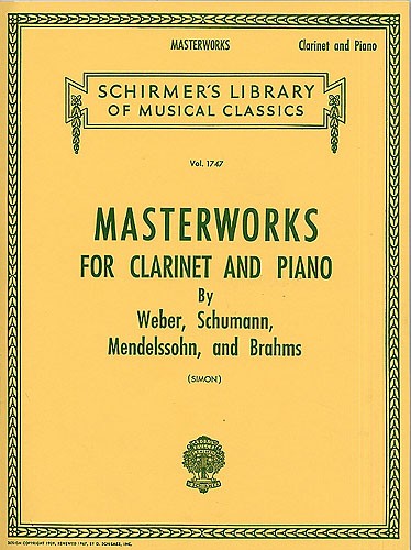 Masterworks for Clarinet