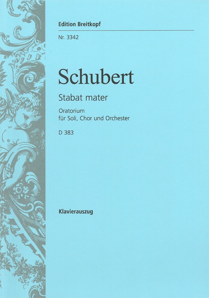 Stabat mater in F minor, D.383 (Vocal score)