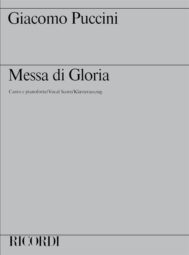 Messa di Gloria (Coro e pianoforte)
