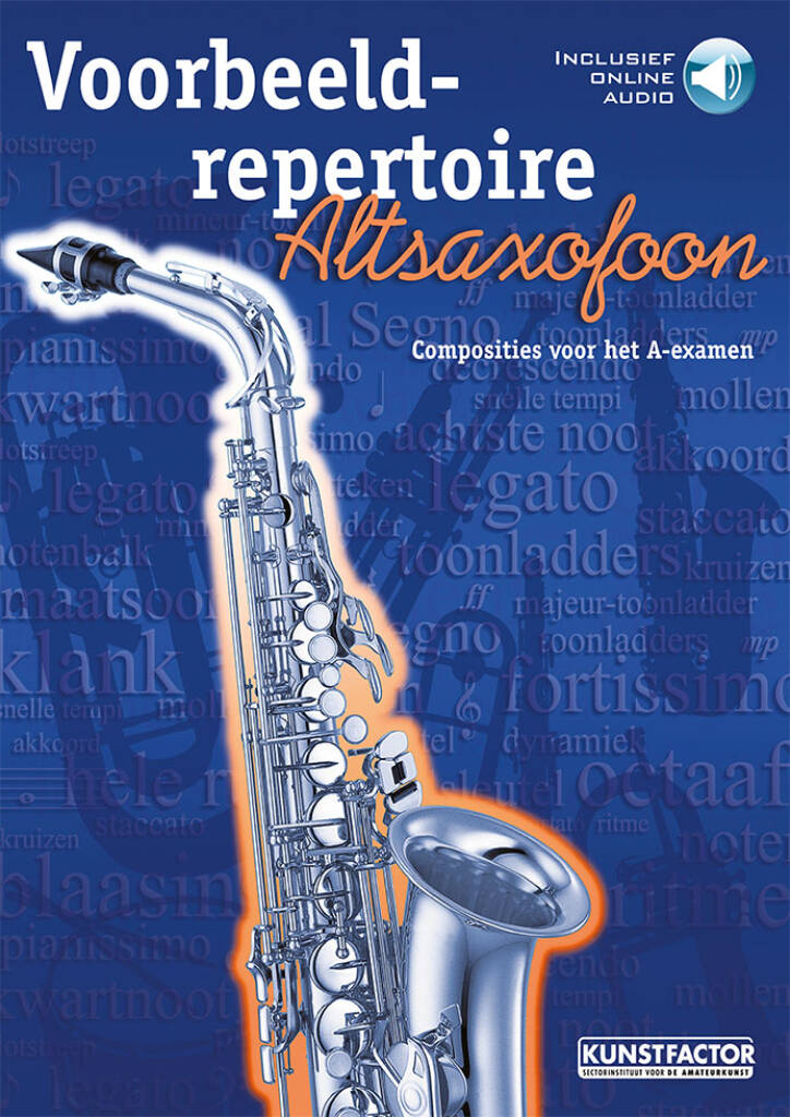Voorbeeldrepertoire Altsaxofoon - A Examen