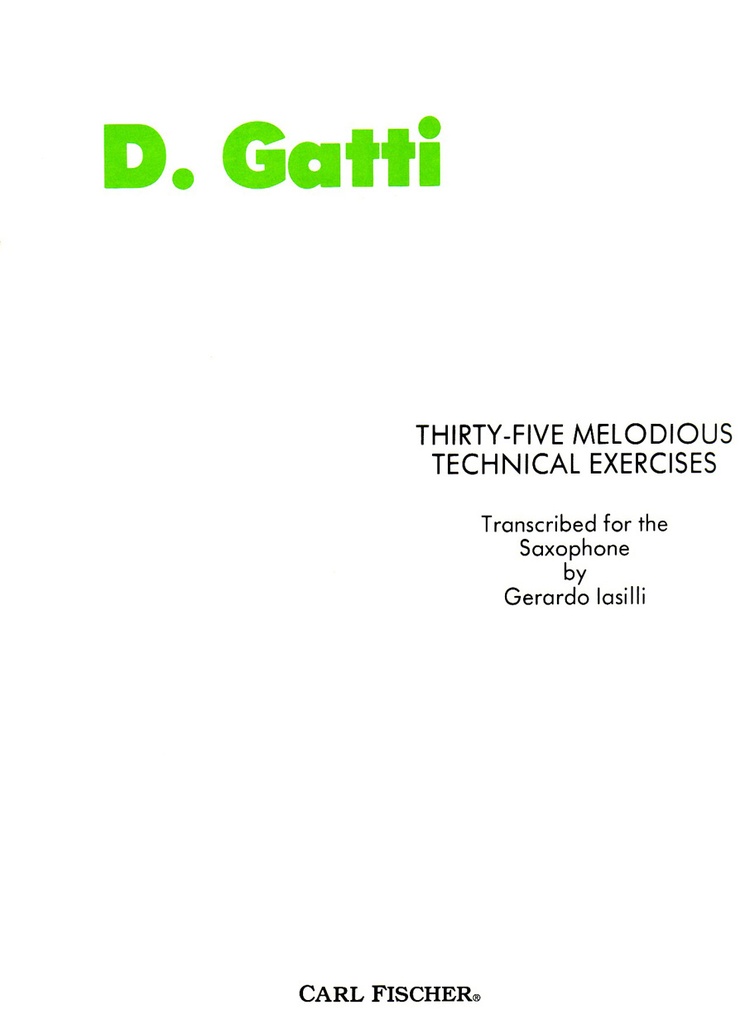35 Melodious Technical Exercices