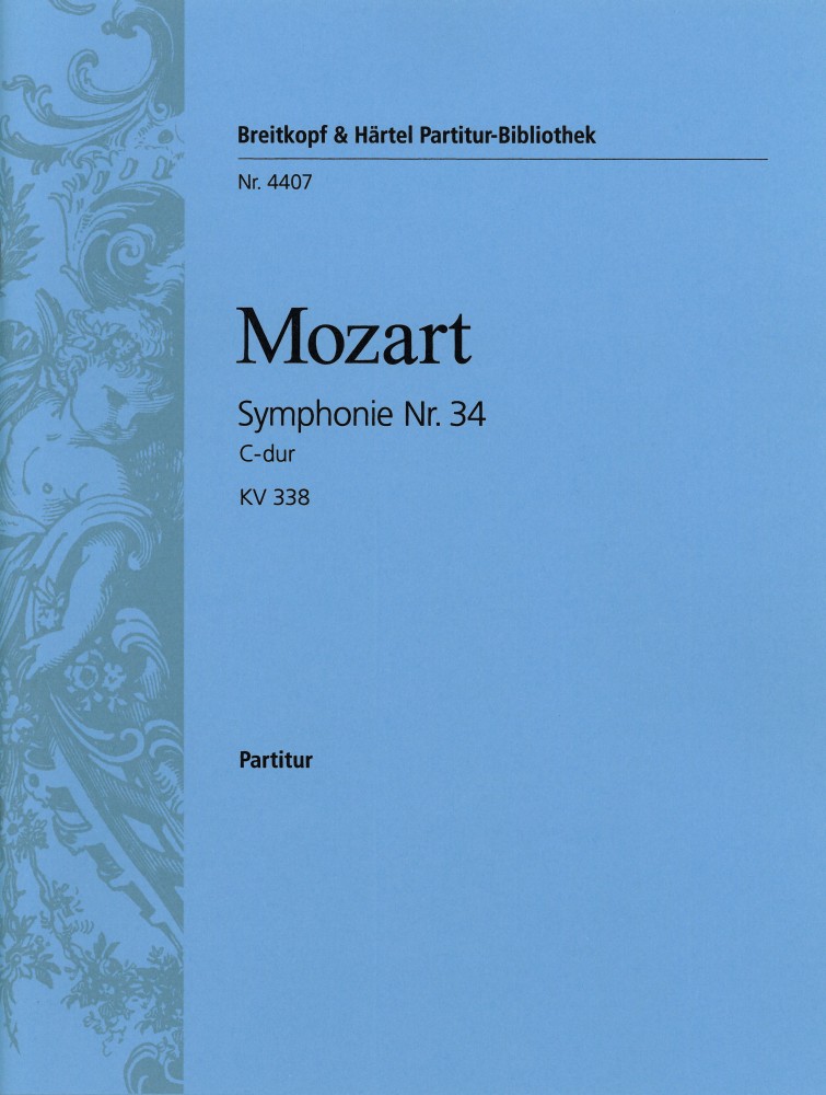Symphony [No. 34] in C major, KV.338 (Full score)
