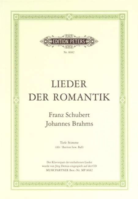 Lieder der Romantik (Tiefe Stimme)