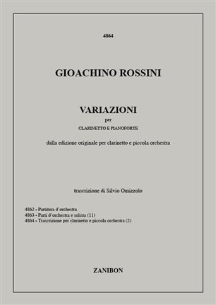 Variazioni in Do per clarinetto obbligato