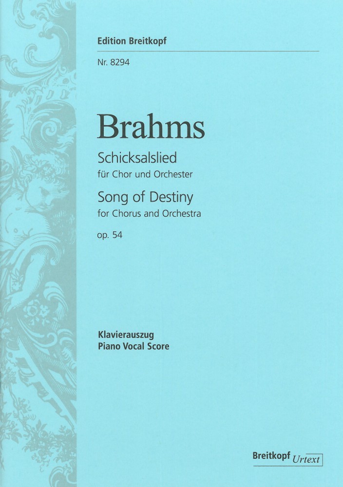 Song of Destiny, Op.54 (Vocal score)