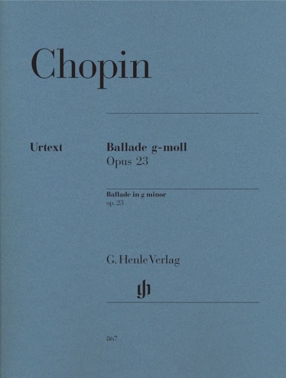 Ballade g-moll, Op.23