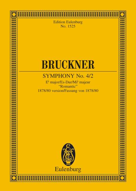 Symphony No.4 Eb major, 1878/80 version (Study score)