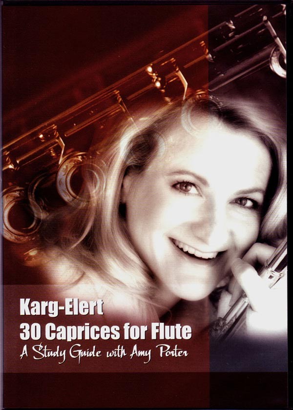 12 Fantasias for flute without bass - a study guide with Amy