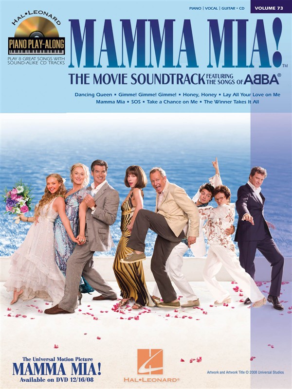 Piano Play-Along - Vol.73: Mamma Mia The Movie