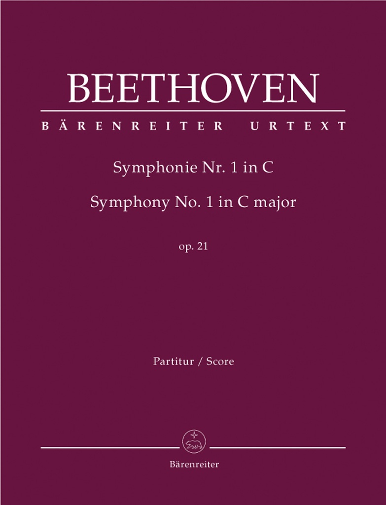 Symphony No.1 C major, Op.21 (Full score)