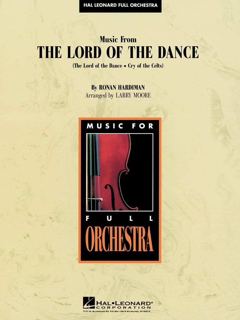 Music from the Lord of the Dance (Score & parts)