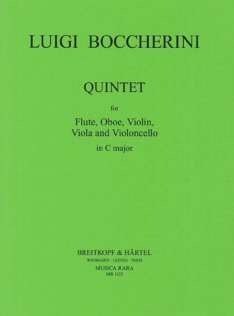 Quintet in C major (Score and parts)