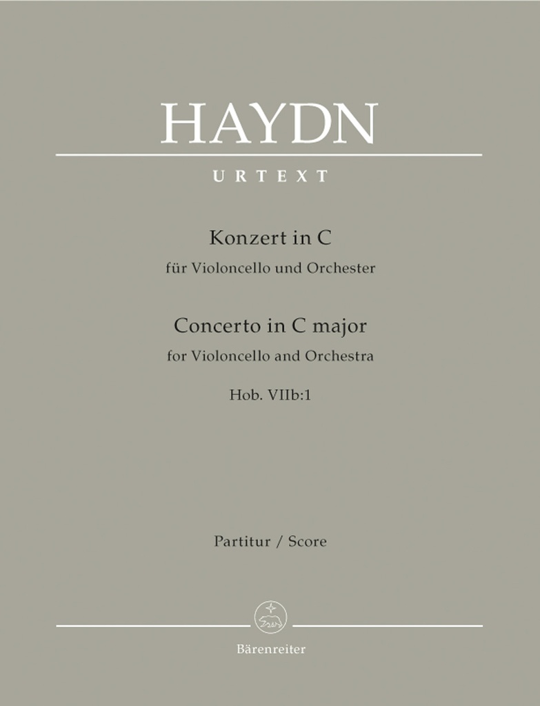 Concerto for Violoncello and Orchestra in C Major, Hob.VIIb:1 (Score)