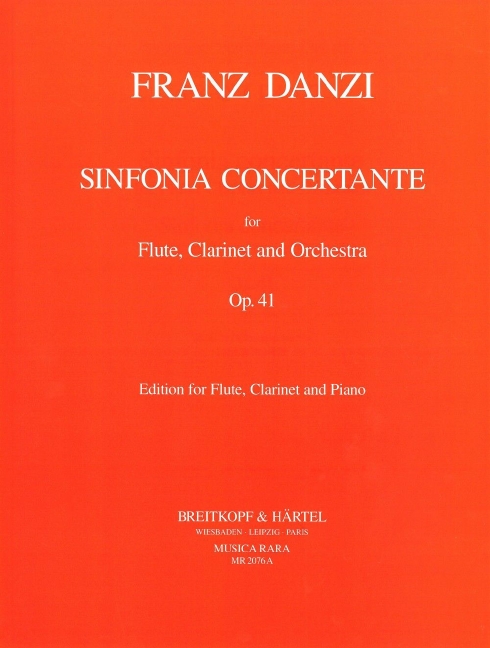 Sinfonia Concertante in Bb major, Op.41 (Piano reduction)