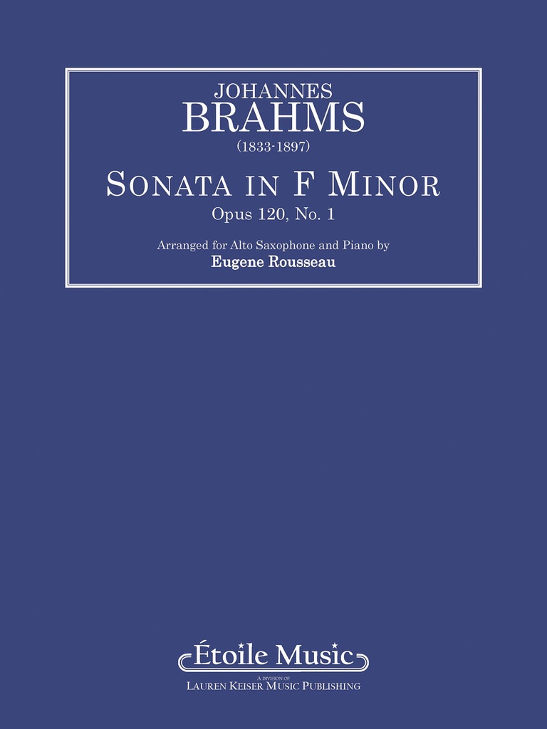 Sonata in f Minor, Op.120 No.1