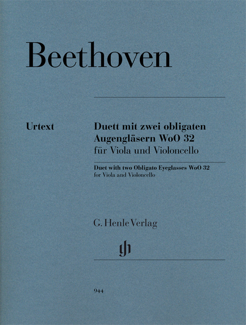 Duett mit zwei obligaten Augengläsern, WoO.32