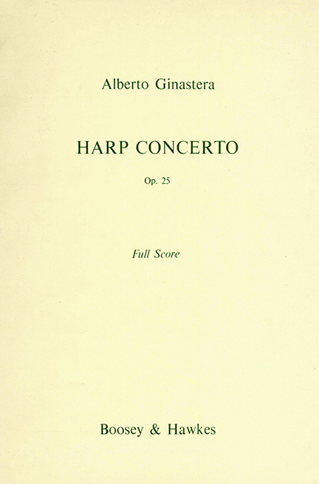 Concerto for Harp, Op.25 (Full Score)