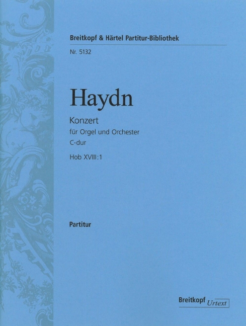 Organ Concerto in C major Hob XVIII:1 (Full score)