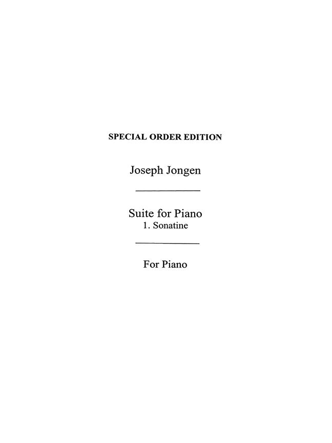 Sonatine, Op.60/1