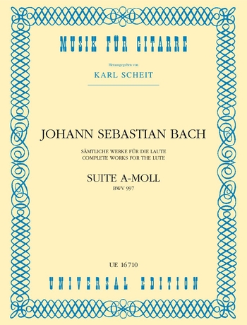 Suite a-moll, BWV.997