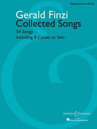 Collected Songs (54 songs, medium/low voice)