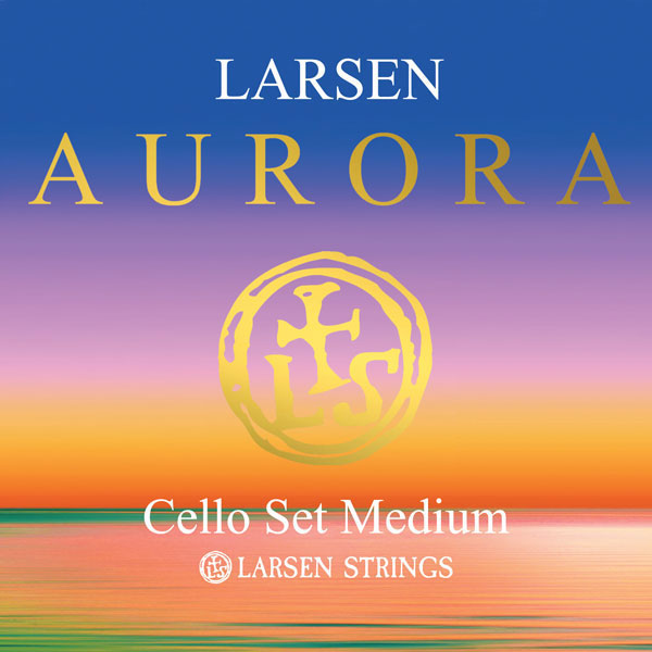 Snaren Larsen Aurora voor Cello (Set medium tension)