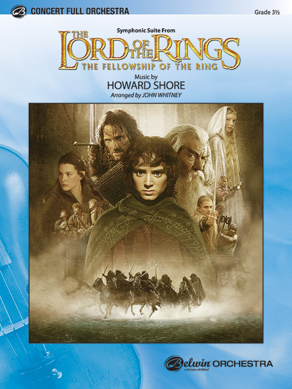 Lord of the Rings - The Fellowship: Suite (Score & parts)