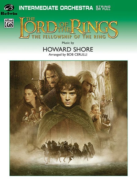 Lord of the Rings - The Fellowship: Extracts (Score & parts)